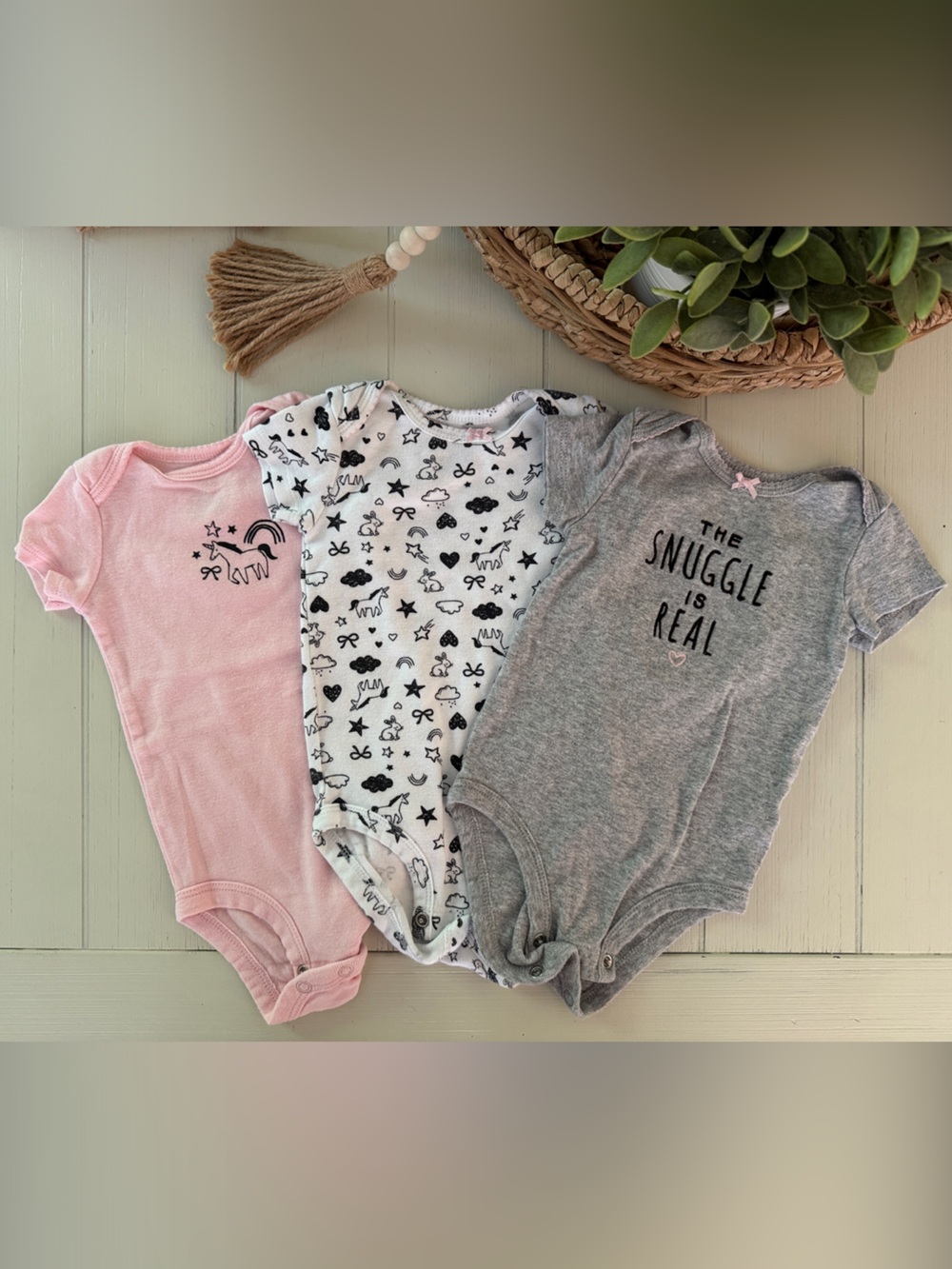 Baby Girl Onesie Set
